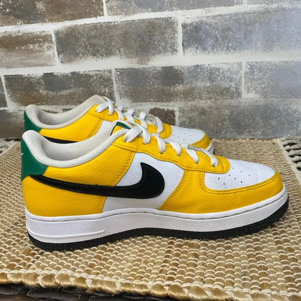 Nike Air Force 1 GS Oakland Athletics Sneakers FN8008-700 Size 5.5Y